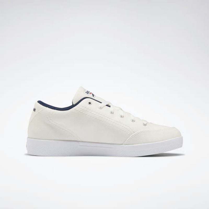Tenisi Reebok Slice Usa Barbati Albi/Bleumarin/Rosii Romania XW7403FQ